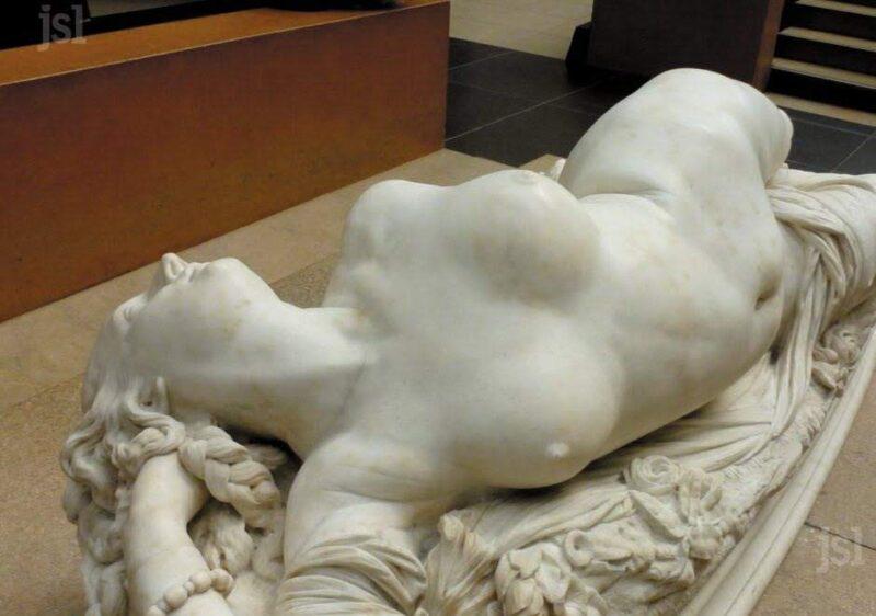 La femme piquée par un serpent